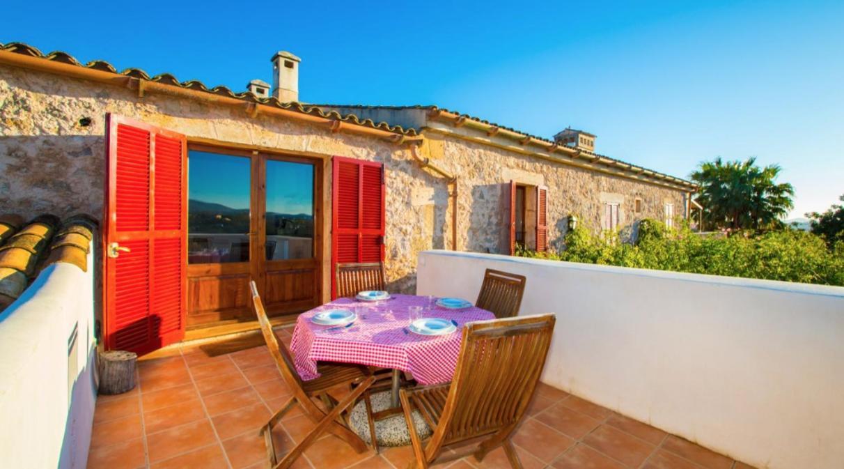 Finca Hotel Ses Cases Noves Sant Llorenc Des Cardassar Eksteriør bilde